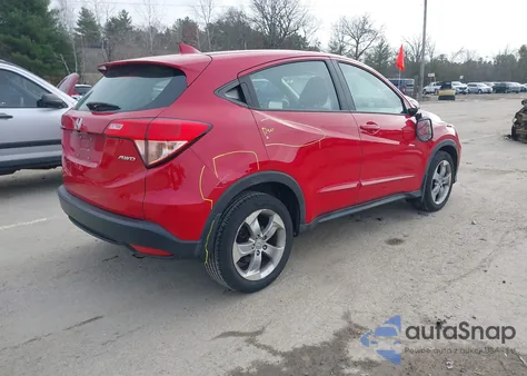 2017 Honda Hr-V Lx z USA, uszkodzony, nr VIN 3CZRU6H33HM714267